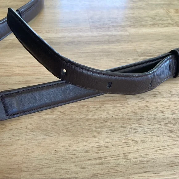 Coach Brown Woven Leather Kristin bag with Gold-tone Hardware - Picture 7 of 10